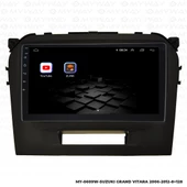 Araç Multimedya Suzuki Grand Vitara Android 12 Carplay 4Gb Ram + 64Gb Hdd 2006-2012 Navigasyon Ekran MYW thumbnail 5