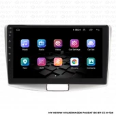 Araç Multimedya Volkswagen Passat B7 Android 12 Carplay 4Gb Ram + 64Gb Hdd Navigasyon Ekran MYW - 7