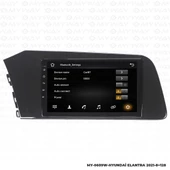 Araç Multimedya Hyundai Elantra Android 12 Carplay 4Gb Ram + 64Gb Hdd 2021 Navigasyon Ekran MYW thumbnail 3