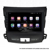 Araç Multimedya Mitsubishi Outlander Android 12 Carplay 4Gb Ram + 64Gb Hdd 2006-2012 Navigasyon Ekran MYW thumbnail 6