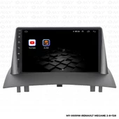 Araç Multimedya Renault Megane 2 Android 12 Carplay 4Gb Ram + 64Gb Hdd Navigasyon Ekran MYW thumbnail 5