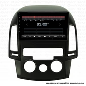 Araç Multimedya Hyundai İ30 Android 12 Carplay 4Gb Ram + 64Gb Hdd Analog Navigasyon Ekran MYW thumbnail 4