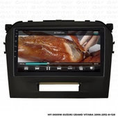 Araç Multimedya Suzuki Grand Vitara Android 12 Carplay 4Gb Ram + 64Gb Hdd 2006-2012 Navigasyon Ekran MYW thumbnail 1