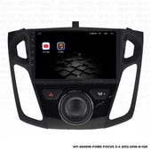 Araç Multimedya Ford Focus 4 Android 12 Carplay 4Gb Ram + 64Gb Hdd 2012-2018 Navigasyon Ekran MYW - 5