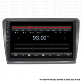 Araç Multimedya Skoda Superb Android 12 Carplay 4Gb Ram + 64Gb Hdd 2009-2013 Navigasyon Ekran MYW thumbnail 4