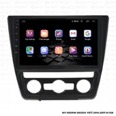 Araç Multimedya Skoda Yeti Android 12 Carplay 4Gb Ram + 64Gb Hdd 2014-2017 Navigasyon Ekran MYW - 6
