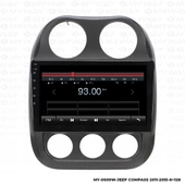 Araç Multimedya Jeep Compass Android 12 Carplay 4Gb Ram + 64Gb Hdd 2011-2015 Navigasyon Ekran MYW - 4
