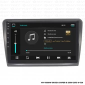 Araç Multimedya Skoda Superb Android 12 Carplay 4Gb Ram + 64Gb Hdd 2009-2013 Navigasyon Ekran MYW thumbnail 2