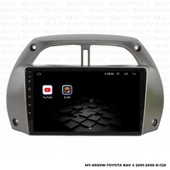 Araç Multimedya Toyota Rav 4 Android 12 Carplay 4Gb Ram + 64Gb Hdd 2001-2005 Navigasyon Ekran MYW thumbnail 5