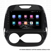 Araç Multimedya Renault Captur Android 12 Carplay 4Gb Ram + 64Gb Hdd Manuel Navigasyon Ekran MYW thumbnail 7