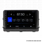 Araç Multimedya Kia Ceed Android 12 Carplay 4Gb Ram + 64Gb Hdd 2020-2021 Navigasyon Ekran MYW thumbnail 2