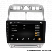 Araç Multimedya Peugeot 307 Android 12 Carplay 4Gb Ram + 64Gb Hdd Navigasyon Oem Ekran MYW - 3