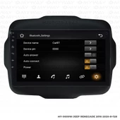 Araç Multimedya Jeep Renegade Android 12 Carplay 4Gb Ram + 64Gb Hdd Navigasyon Ekran MYW - 3