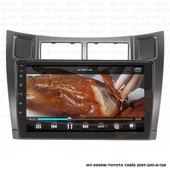 Araç Multimedya Toyota Yaris Android 12 Carplay 4Gb Ram + 64Gb Hdd 2007-2011 Navigasyon Ekran MYW - 1