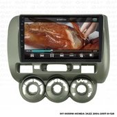 Araç Multimedya Honda Jazz Android 12 Carplay 4Gb Ram + 64Gb Hdd 2004-2007 Navigasyon Ekran MYW thumbnail 1