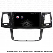 Araç Multimedya Toyota Hilux Android 12 Carplay 4Gb Ram + 64Gb Hdd 2006-2011 Navigasyon Ekran MYW - 5