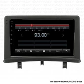 Araç Multimedya Renault Clio 3 Android 12 Carplay 4Gb Ram + 64Gb Hdd Navigasyon Ekran MYW thumbnail 4