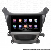 Araç Multimedya Hyundai Elantra Android 12 Carplay 4Gb Ram + 64Gb Hdd 2014-2015 Navigasyon Ekran MYW thumbnail 6