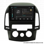 Araç Multimedya Hyundai İ30 Android 12 Carplay 4Gb Ram + 64Gb Hdd Analog Navigasyon Ekran MYW thumbnail 2