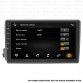 Araç Multimedya Ssangyong Actyon Android 12 Carplay 4Gb Ram + 64Gb Hdd Navigasyon Ekran MYW thumbnail 3