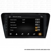 Araç Multimedya Skoda Octavia Android 12 Carplay 4Gb Ram + 64Gb Hdd 2015-2020 Navigasyon Ekran MYW thumbnail 3