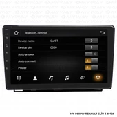 Araç Multimedya Renault Clio 5 Android 12 Carplay 4Gb Ram + 64Gb Hdd Navigasyon Ekran MYW - 3