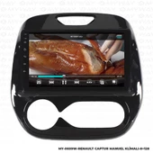 Araç Multimedya Renault Captur Android 12 Carplay 4Gb Ram + 64Gb Hdd Manuel Navigasyon Ekran MYW thumbnail 1