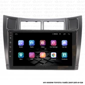 Araç Multimedya Toyota Yaris Android 12 Carplay 4Gb Ram + 64Gb Hdd 2007-2011 Navigasyon Ekran MYW - 7