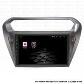 Araç Multimedya Peugeot 301 Android 12 Carplay 4Gb Ram + 64Gb Hdd Navigasyon Ekran MYW - 5