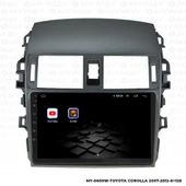 Araç Multimedya Toyota Corolla Android 12 Carplay 4Gb Ram + 64Gb Hdd 2007-2012 Navigasyon Ekran MYW - 5
