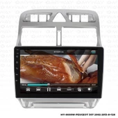 Araç Multimedya Peugeot 307 Android 12 Carplay 4Gb Ram + 64Gb Hdd Navigasyon Oem Ekran MYW - 1