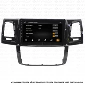 Araç Multimedya Toyota Hilux Android 12 Carplay 4Gb Ram + 64Gb Hdd 2006-2011 Navigasyon Ekran MYW - 3
