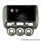 Araç Multimedya Honda Jazz Android 12 Carplay 4Gb Ram + 64Gb Hdd 2004-2007 Navigasyon Ekran MYW thumbnail 5