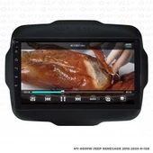 Araç Multimedya Jeep Renegade Android 12 Carplay 4Gb Ram + 64Gb Hdd Navigasyon Ekran MYW - 1