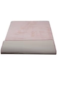 Bonny Home Elite Pudra 80x150 cm Peluş Banyo Paspası Kaymaz Tabanlı Pufidik Banyo Halısı Büyük Ebat - 3