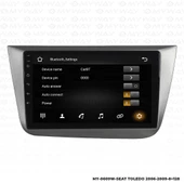 Araç Multimedya Seat Toledo Android 12 Carplay 4Gb Ram + 64Gb Hdd Navigasyon Ekran MYW thumbnail 3