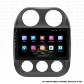 Araç Multimedya Jeep Compass Android 12 Carplay 4Gb Ram + 64Gb Hdd 2011-2015 Navigasyon Ekran MYW - 7
