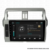 Araç Multimedya Toyota Prado Android 12 Carplay 4Gb Ram + 64Gb Hdd 2014 Navigasyon Ekran MYW thumbnail 2