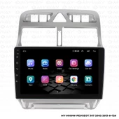 Araç Multimedya Peugeot 307 Android 12 Carplay 4Gb Ram + 64Gb Hdd Navigasyon Oem Ekran MYW - 7