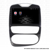 Araç Multimedya Renault Clio 4 Android 12 Carplay 4Gb Ram + 64Gb Hdd 2015-2020 Navigasyon Ekran MYW - 5