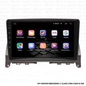 Araç Multimedya Mercedes C180 Android 12 Carplay 4Gb Ram + 64Gb Hdd Navigasyon Ekran MYW - 6