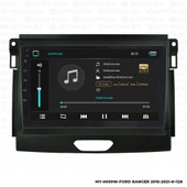 Araç Multimedya Ford Ranger Android 12 Carplay 4Gb Ram + 64Gb Hdd 2015-2021 Navigasyon Ekran MYW thumbnail 2