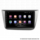 Araç Multimedya Seat Toledo Android 12 Carplay 4Gb Ram + 64Gb Hdd Navigasyon Ekran MYW thumbnail 6