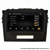 Araç Multimedya Suzuki Grand Vitara Android 12 Carplay 4Gb Ram + 64Gb Hdd 2006-2012 Navigasyon Ekran MYW thumbnail 3