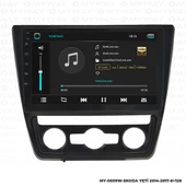 Araç Multimedya Skoda Yeti Android 12 Carplay 4Gb Ram + 64Gb Hdd 2014-2017 Navigasyon Ekran MYW - 2