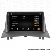 Araç Multimedya Renault Megane 2 Android 12 Carplay 4Gb Ram + 64Gb Hdd Navigasyon Ekran MYW thumbnail 3