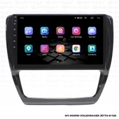 Araç Multimedya Volkswagen Jetta Android 12 Carplay 4Gb Ram + 64Gb Hdd Navigasyon Ekran MYW - 7