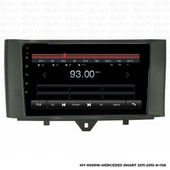Araç Multimedya Mercedes Smart Android 12 Carplay 4Gb Ram + 64Gb Hdd 2011-2015 Navigasyon Ekran MYW thumbnail 4