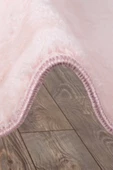 Bonny Home Elite Pudra 80x150 cm Peluş Banyo Paspası Kaymaz Tabanlı Pufidik Banyo Halısı Büyük Ebat - 2
