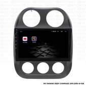 Araç Multimedya Jeep Compass Android 12 Carplay 4Gb Ram + 64Gb Hdd 2011-2015 Navigasyon Ekran MYW - 5
